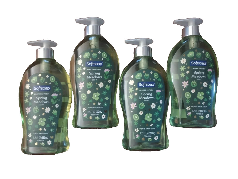 Softsoap Limited Edition Spring Meadows Scent Liquid Hand Soaps